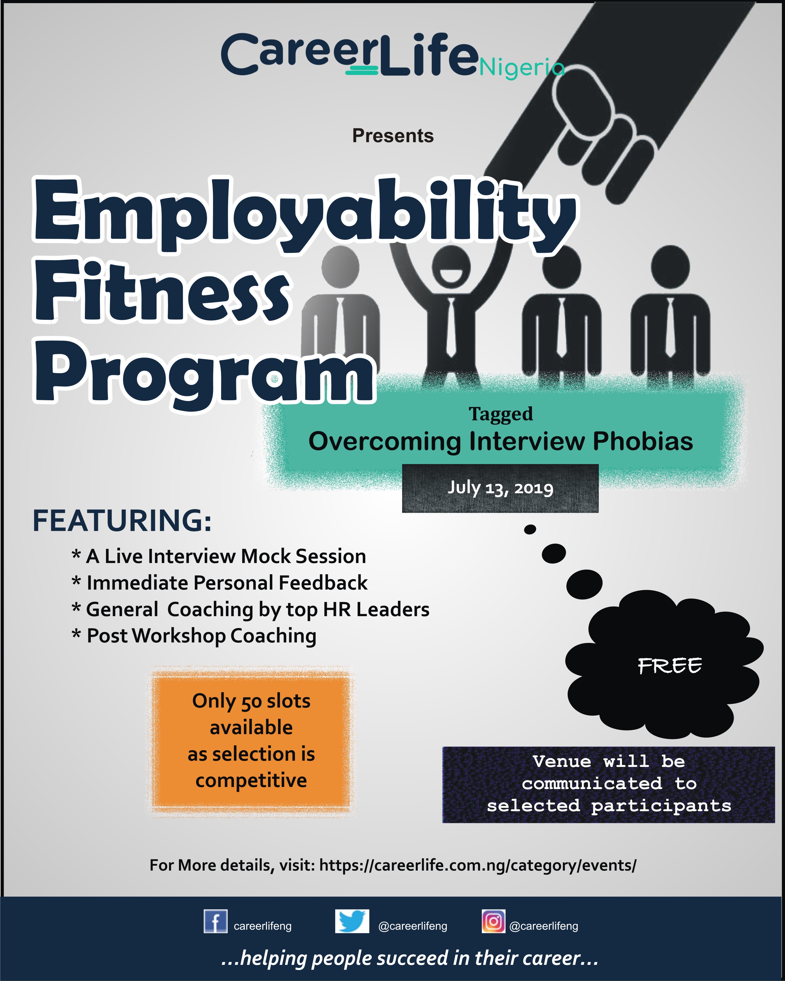 CareerLife Nigeria launches Employability Fitness Program(EFP) for young graduates