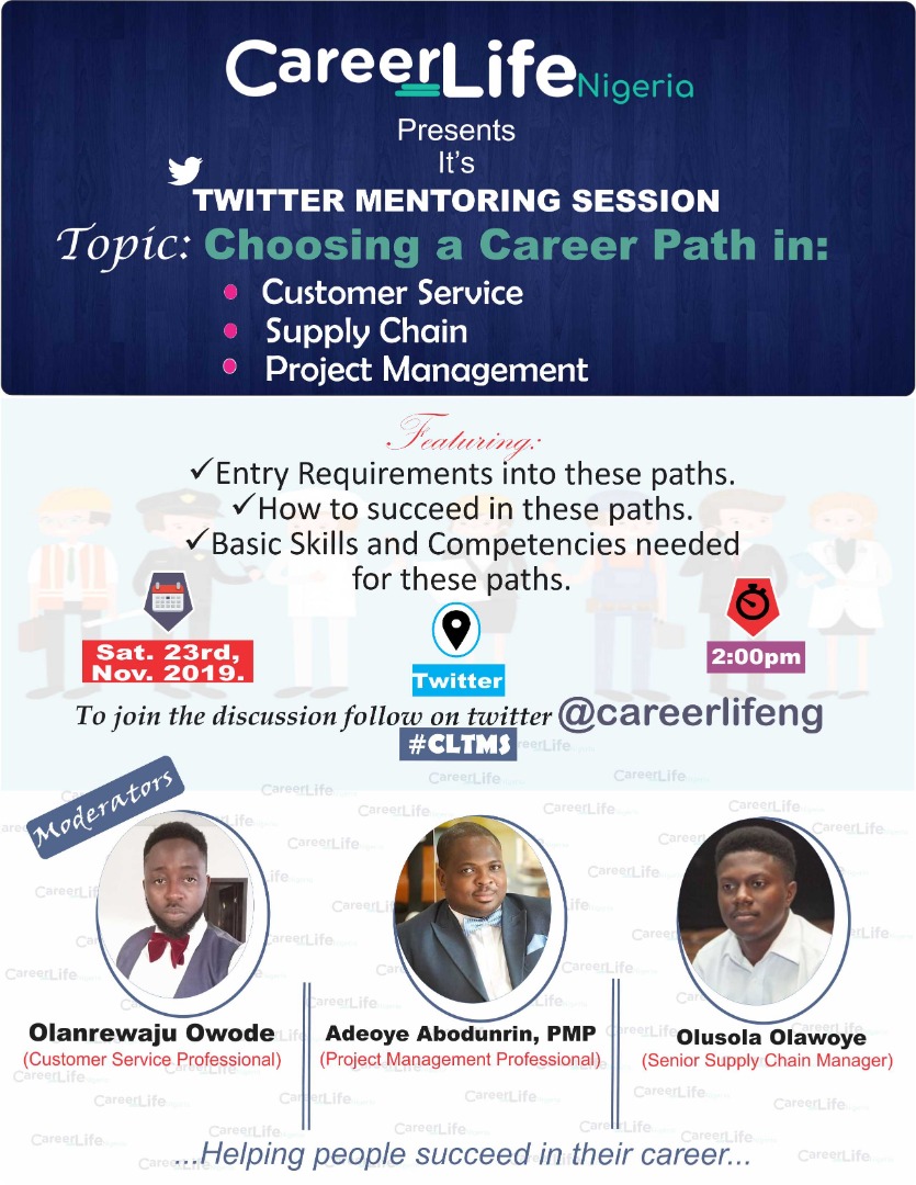 Twitter Mentoring Session: Choosing a Career Path